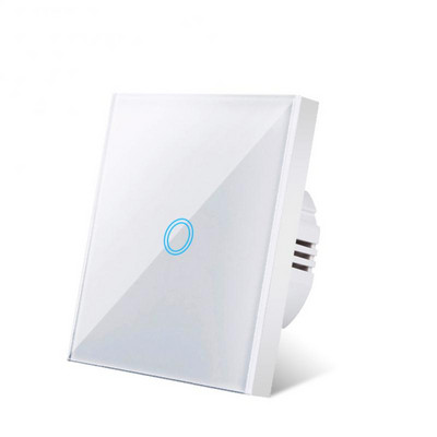 1/2/3Gang Smart Switch EU Wifi Smart Touch Light slēdža panelis Nav nepieciešams neitrāls vads Atbalsts Alexa Google mājas tālvadības pults