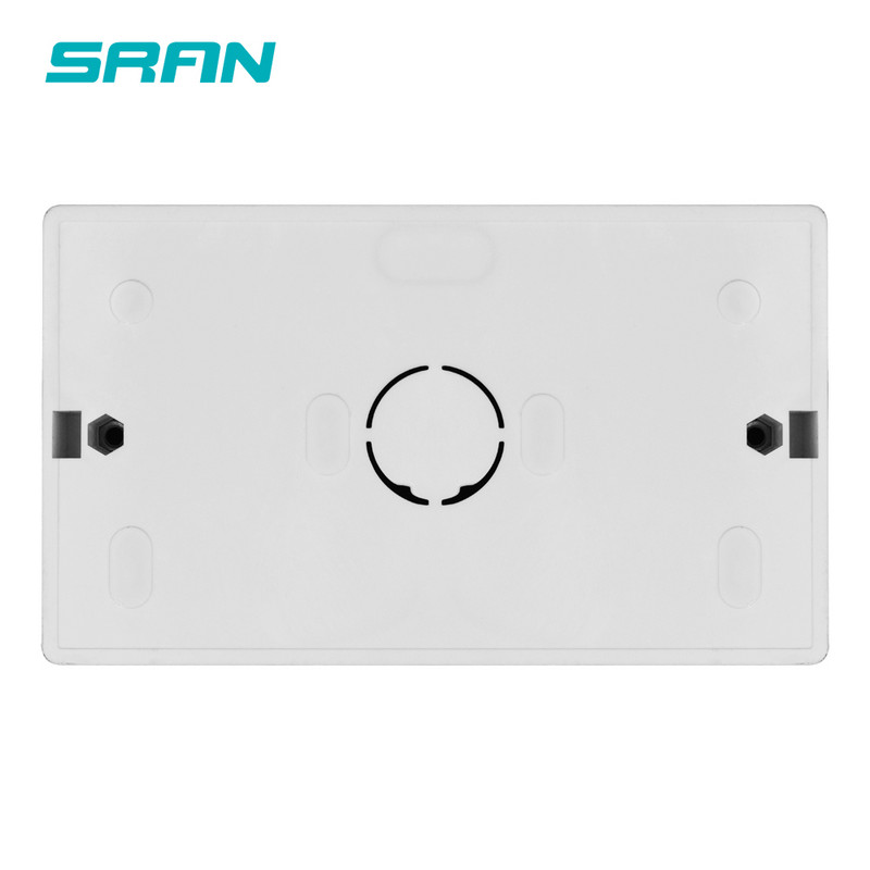 SRAN vanjska kutija za ugradnju 146 mm * 86 mm * 32 mm za 146 * 86 mm standardni prekidač i utičnicu za bilo koji položaj zidne površine
