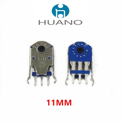 10/20/50/100Gb HUANO Peles navigācijas riteņa kodētājs 5mm 7mm 9mm 10mm 11mm 13mm riteņa caurumu attālums 1,74mm Dekodera peles kodētājs
