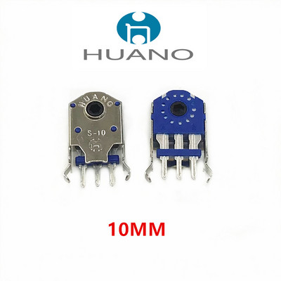10/20/50/100Gb HUANO Peles navigācijas riteņa kodētājs 5mm 7mm 9mm 10mm 11mm 13mm riteņa caurumu attālums 1,74mm Dekodera peles kodētājs