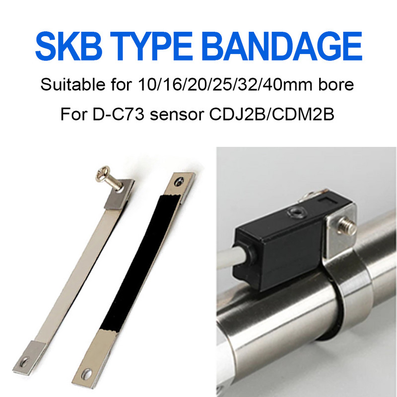 Cloweiti kinnitusklambri lisatarvik pneumaatilise magnetilise õhusilindri anduri jaoks CS1-UFS CMSG D-C73