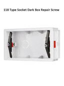 Vijak za popravak kutije s utičnicom za standardnu zidnu montažu u SAD-u nove generacije 120 118 Alat za podršku servisera za brzi oporavak kasete s prekidačem