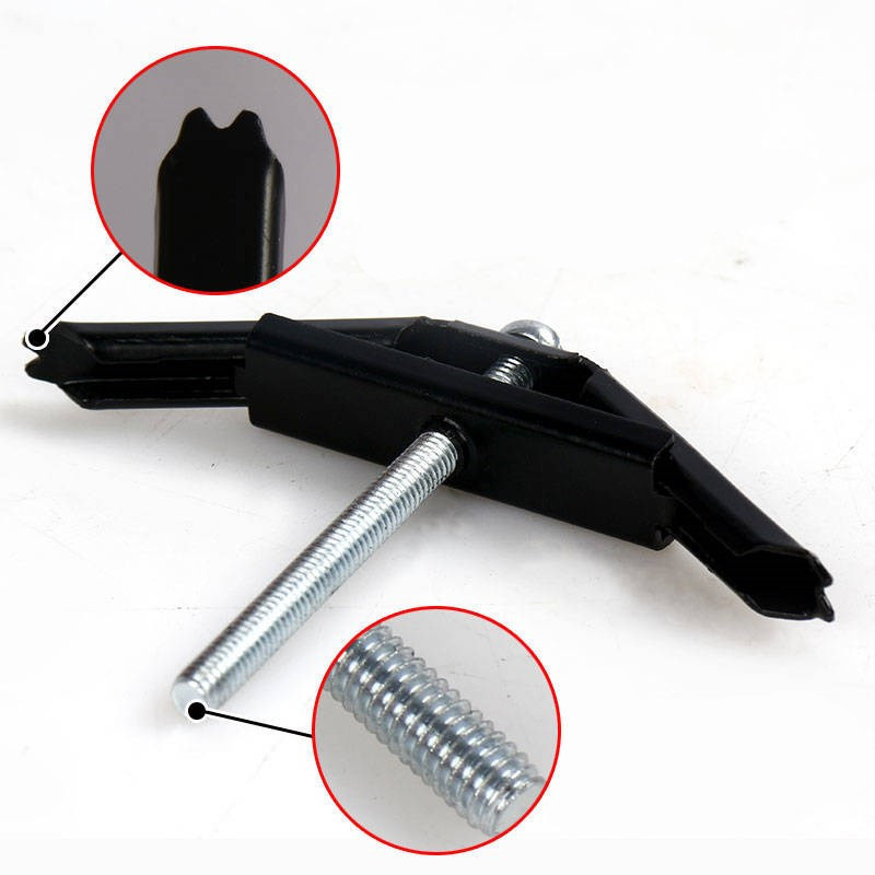 6kom Zidna sklopka Utičnica Popravljač kazete 86mm Donja kutija Vijak za pričvršćivanje za razvodnu kutiju Potporna šipka Električni dodaci