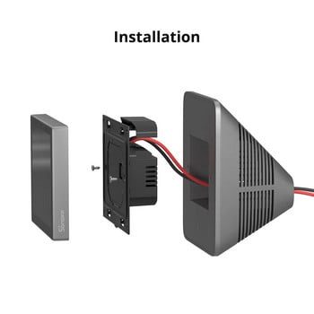 Βάση SONOFF Enclosure για NSPanel & NSPanel Pro Desktop Smart Scene Switch Thermostat Display Έξυπνη βάση πίνακα ελέγχου σπιτιού