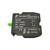 1gab Spiedpogas slēdža kontakti priekš LA42 NO/NC NO/NC