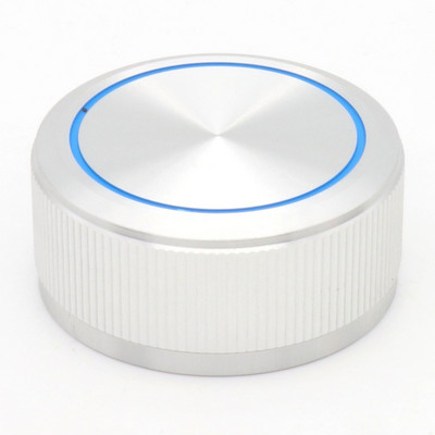 Gumb za upravljanje potenciometrom od aluminijske legure, glasnoća zvuka, električna gitara, bas gumb, tip vijka 38 x 16,6 mm (dh)