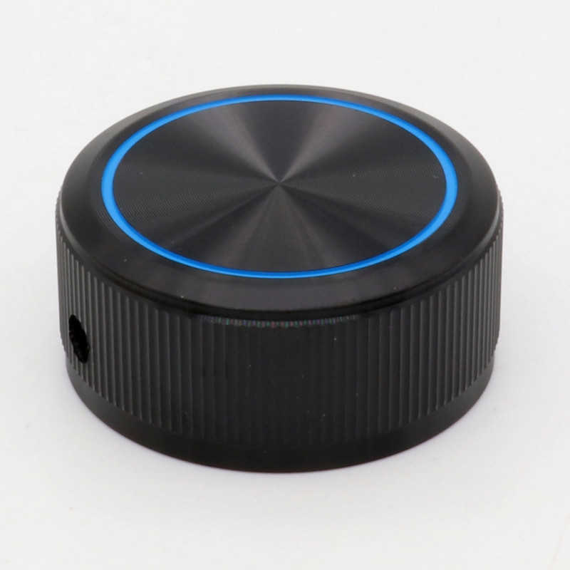 Gumb za upravljanje potenciometrom od aluminijske legure, glasnoća zvuka, električna gitara, bas gumb, tip vijka 38 x 16,6 mm (dh)