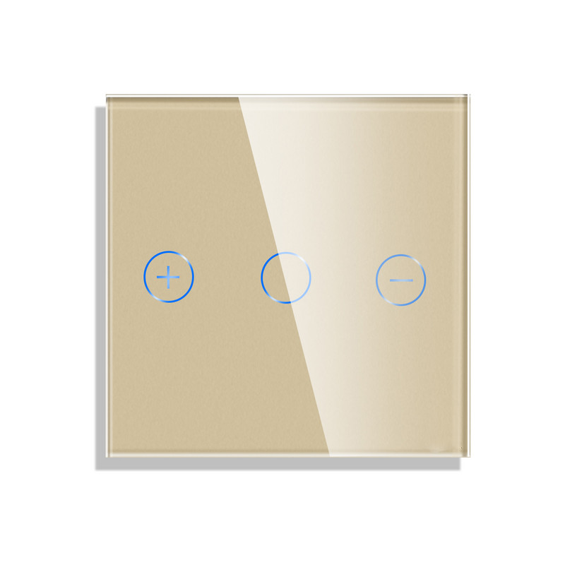 DIY aizkari blāvs kristāla stikla panelis