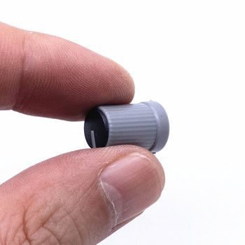 10 бр. 12x11 mm потенциометър, въртящо се копче, капачка на ефекторното копче на миксера за 6 mm назъбен вал, 270° D-ос