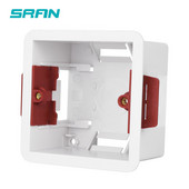 1 Gang Dry Oderes kaste ģipškartona plāksnēm / Drywall / ģipškartona plāksnēm 46mm dziļums sienas slēdzis BOX sienas kontaktligzdas kasete SRAN