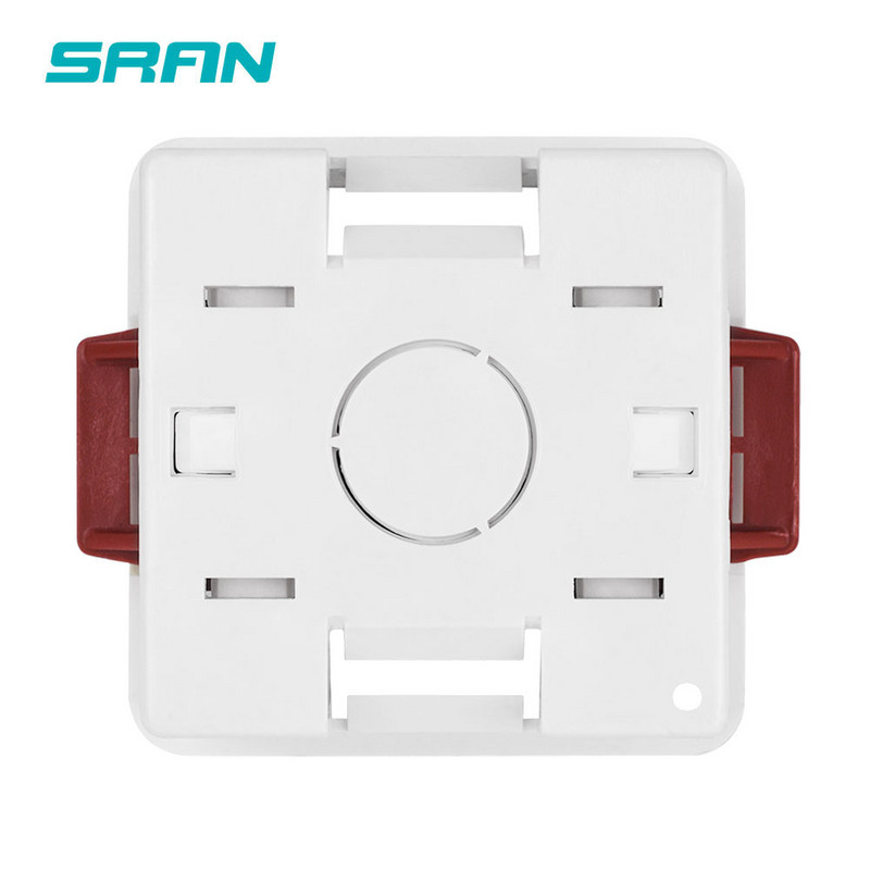 1 Gang Dry Oderes kaste ģipškartona plāksnēm / Drywall / ģipškartona plāksnēm 46mm dziļums sienas slēdzis BOX sienas kontaktligzdas kasete SRAN