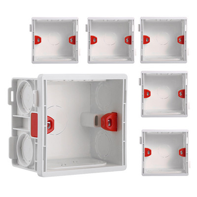 86 tip električna podesiva ugradna kutija kazetna sklopka utičnica razvodna kutija skrivena skrivena unutarnja ugradna kutija bijela