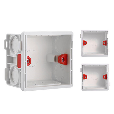86 tip električna podesiva ugradna kutija kazetna sklopka utičnica razvodna kutija skrivena skrivena unutarnja ugradna kutija bijela