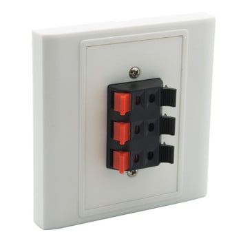 86 EU Spring Clip Style 1.0 2.0 3.0 4.0 5.0 Speaker Wall Plate