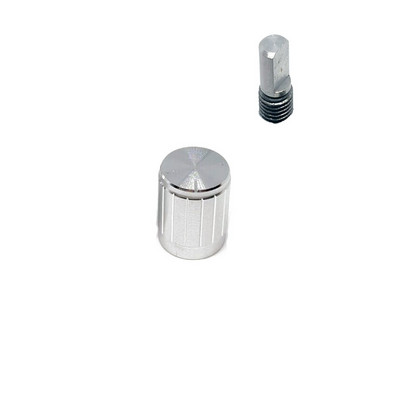 5 komada crne srebrne zlatne aluminijske legure prekidača kape potenciometarskih gumba prekidača enkodera Plum osovina D osi poluosovine 15x17mm