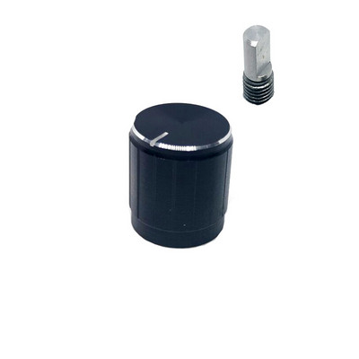 5 komada crne srebrne zlatne aluminijske legure prekidača kape potenciometarskih gumba prekidača enkodera Plum osovina D osi poluosovine 15x17mm