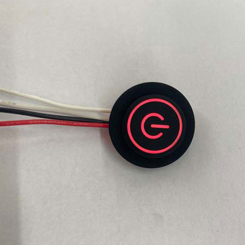 Κουμπί ρυθμιζόμενου ελεγκτή με αισθητήρα αφής 3 Gears Smart Home με LED για φορητή θερμάστρα
