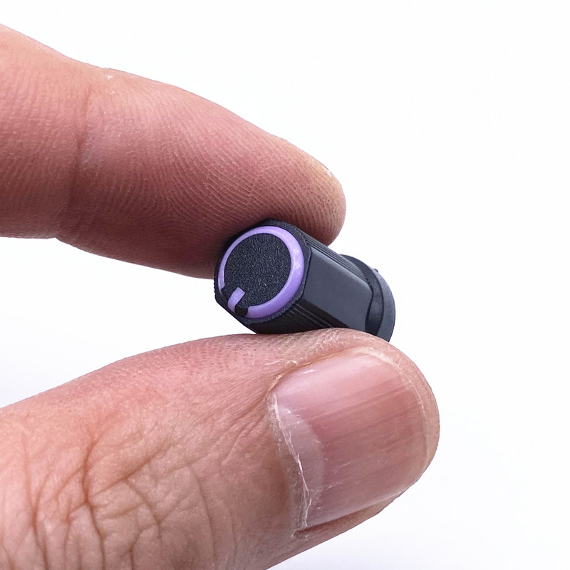 10kom Potenciometar s rotirajućim gumbom Poklopac gumba efektora miksera za 6 mm nazubljenu osovinu 270° D-os