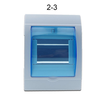 Ūdensnecaurlaidīgs plastmasas elektriskās sadales kārbas mājas slēdža aizsargvāciņš 2-3/3-4 virzienu sienas slēdžam