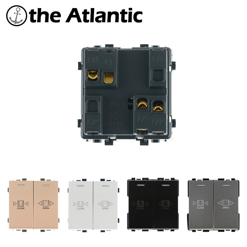 Serija S - Automatska vrata Električna vrata Automatska vrata Kapci Prekidač za poništavanje DIY Modul Besplatna kombinacija Funkcija Crna Bijela Zlatna Siva