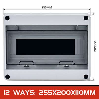 5 8 12 15 18 24 puta Plastična električna razvodna kutija IP65 Vodootporna MCB spojna žica Prekidač kutija na otvorenom