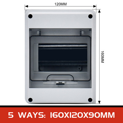 5 8 12 15 18 24 puta Plastična električna razvodna kutija IP65 Vodootporna MCB spojna žica Prekidač kutija na otvorenom