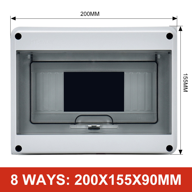 5 8 12 15 18 24 puta Plastična električna razvodna kutija IP65 Vodootporna MCB spojna žica Prekidač kutija na otvorenom