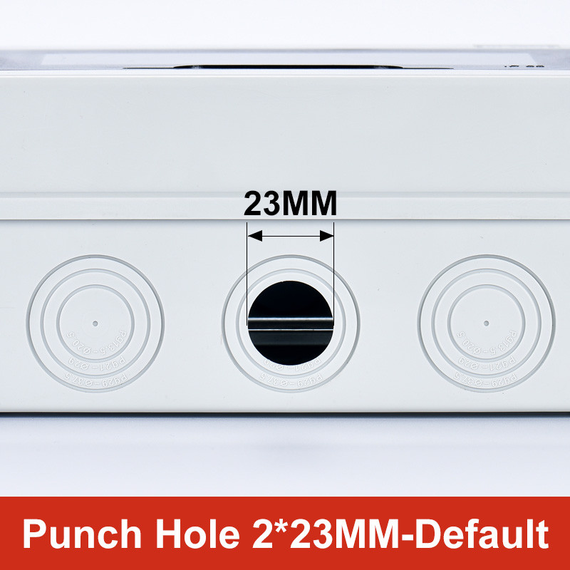 5 8 12 15 18 24 puta Plastična električna razvodna kutija IP65 Vodootporna MCB spojna žica Prekidač kutija na otvorenom