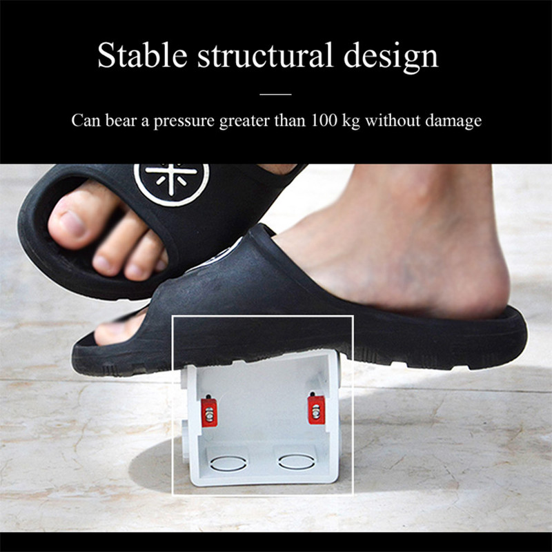 Wallpad Podesiva montažna kutija Unutarnja kazeta 86mm*85mm*50mm za 86 tip kazeta s prekidačem i utičnicom