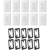 Komplet zidnih ploča Zidna ploča s jednom četkom i jednostrukim niskonaponskim montažnim nosačem Umetak za prolaz kabela