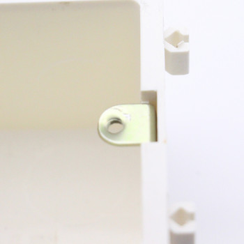 Esooli Гореща разпродажба 86*86MM касета Универсална бяла кутия за стенен монтаж за EU/UK Socket Back Box и стенен сензорен превключвател, популярни в RU