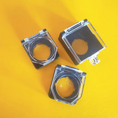 10 komada 22 mm zaštitne navlake za tipke od plastične prozirne navlake za prašinu