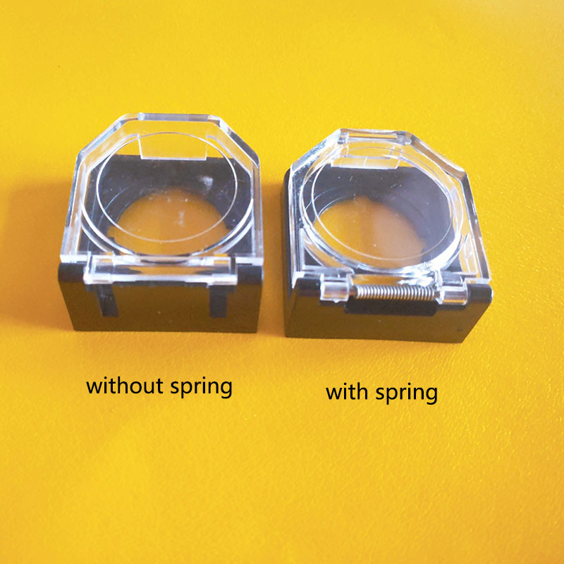 10 komada 22 mm zaštitne navlake za tipke od plastične prozirne navlake za prašinu