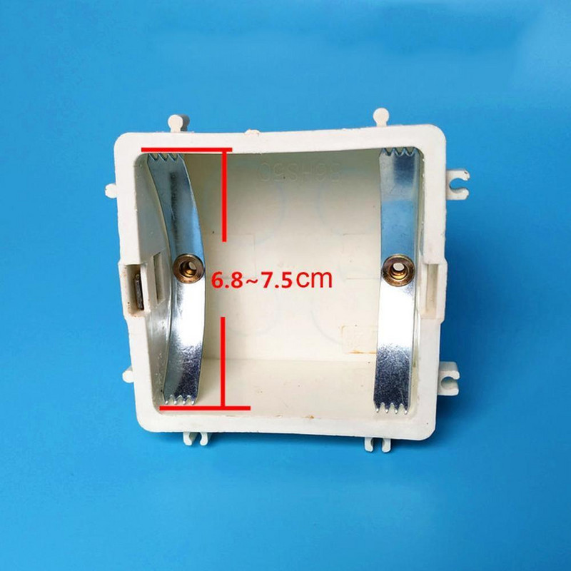 10 tk. komplekt tume karbi paranduskruvi mangaanteras Vahetage vana harukarbi fikseeritud seinalüliti pistikupesa kinnitus kasseti remont