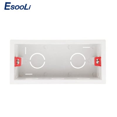 Esooli Super Quality 144mm*67,5mm Εσωτερική Κασέτα Πίσω Κασέτα για Φωτιστικό τοίχου 154mm*72mm Διακόπτης αφής και υποδοχή USB