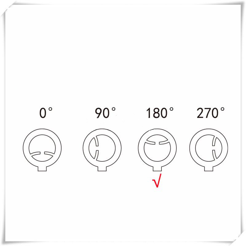 1 komad plastične ručke prekidača kuhinjskih aparata promjera 38 mm visine 21 mm plastične kapice ručke 180 stupnjeva unutarnja rupa u obliku slova D 6 mm