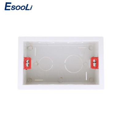 Esooli 101mm*67mm Standard Εσωτερική Κασέτα Πίσω Κασέτα ΗΠΑ για 118mm*72mm Τυπικός διακόπτης αφής τοίχου και υποδοχή USB