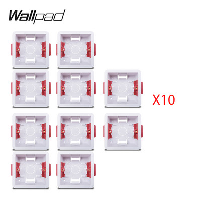 Wallpad jednostruka kutija za suhe obloge za gipsane ploče, gipsane ploče, britanska standardna kutija za ugradnju dubine 35 mm, odgovara zidu debljine 8-18 mm