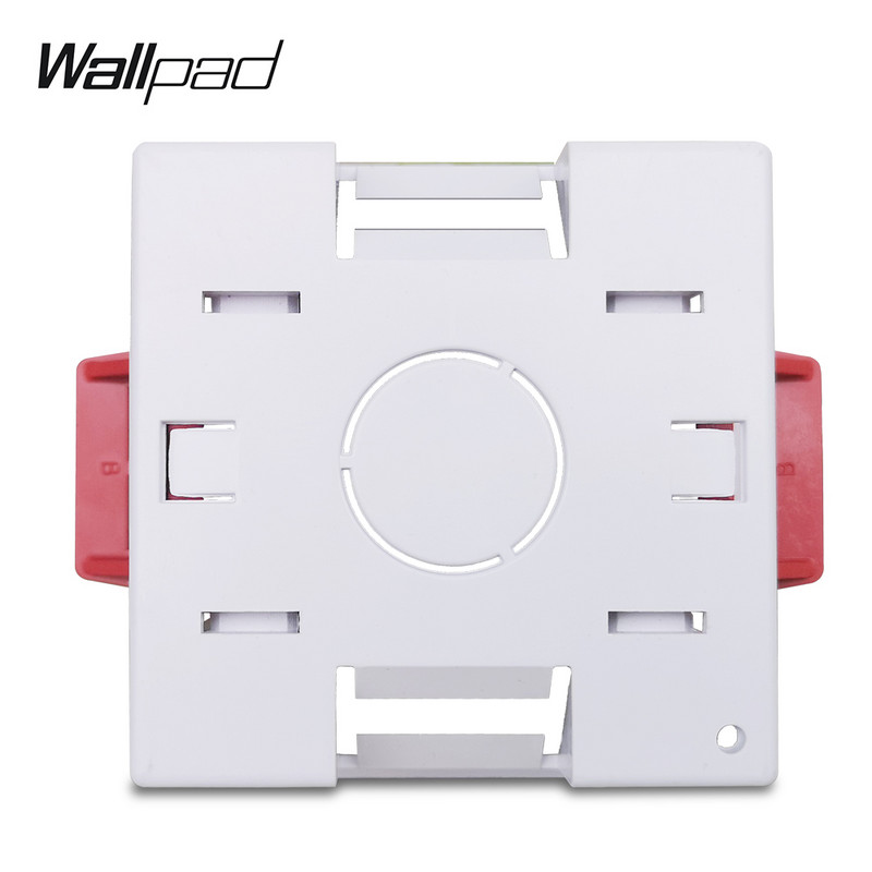 Wallpad jednostruka kutija za suhe obloge za gipsane ploče, gipsane ploče, britanska standardna kutija za ugradnju dubine 35 mm, odgovara zidu debljine 8-18 mm