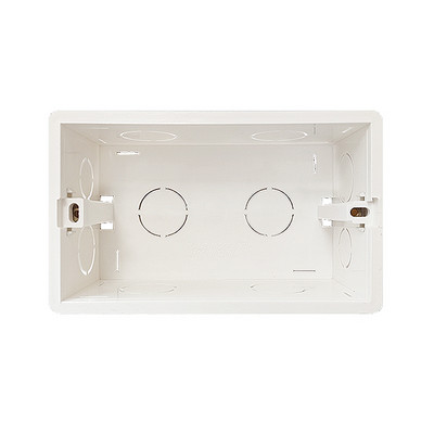 UBARO seinakontakti valguslüliti paigaldamine varjatud kasti arvuti plastikust tulekindel materjal valge pind väljalaskeava liitmik mitme korpusega