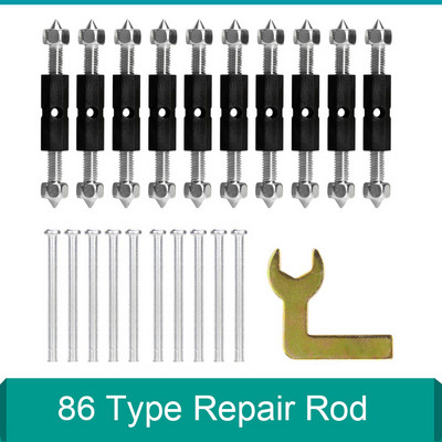 10 pari 86/118 Tip Popravak Lod Zidni prekidač Kaseta Donji dio kućišta Alati za popravak oštećenja Nosač podesive duljine Poluga Utični vijak