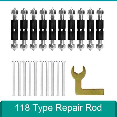 10 pari 86/118 Tip Popravak Lod Zidni prekidač Kaseta Donji dio kućišta Alati za popravak oštećenja Nosač podesive duljine Poluga Utični vijak