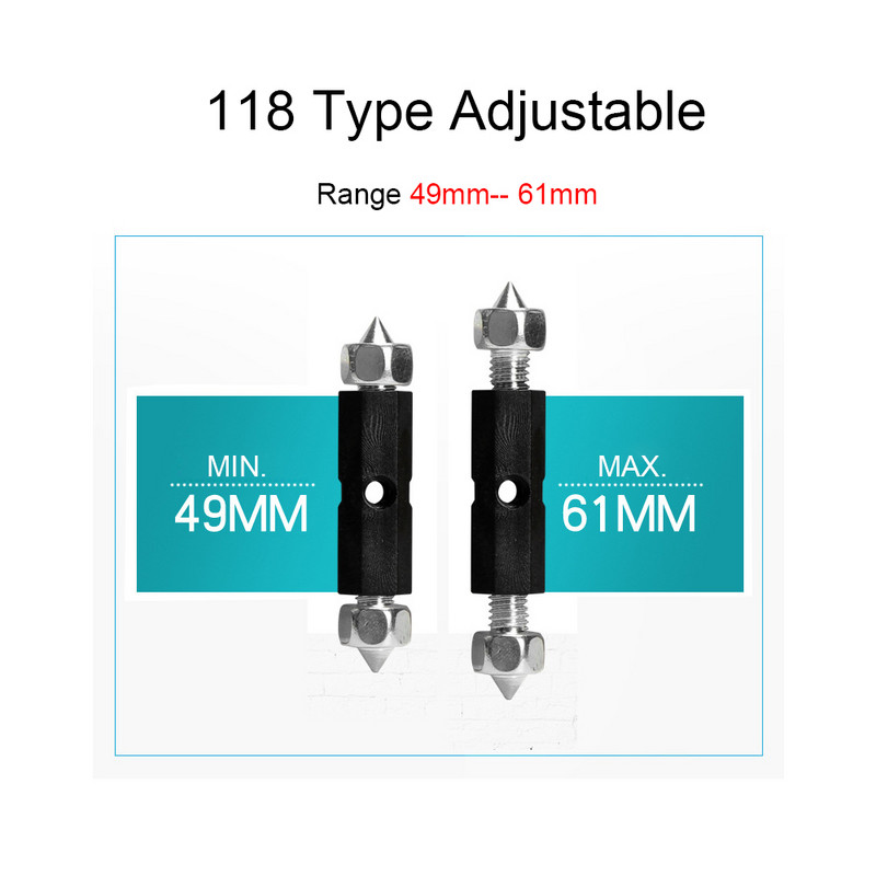 10 pari 86/118 Tip Popravak Lod Zidni prekidač Kaseta Donji dio kućišta Alati za popravak oštećenja Nosač podesive duljine Poluga Utični vijak