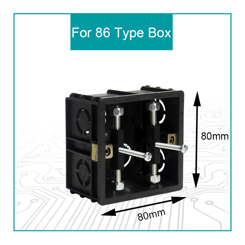 10 pari 86/118 Tip Popravak Lod Zidni prekidač Kaseta Donji dio kućišta Alati za popravak oštećenja Nosač podesive duljine Poluga Utični vijak