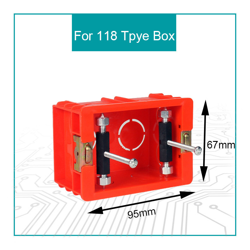 10 pari 86/118 Tip Popravak Lod Zidni prekidač Kaseta Donji dio kućišta Alati za popravak oštećenja Nosač podesive duljine Poluga Utični vijak