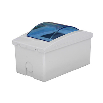 Безплатна доставка 2-посочна разпределителна кутия на прекъсвача Вътрешна монтирана на стена пластмасова електрическа кутия MCB Разпределителна кутия
