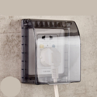 Isekleepuv 86 tüüpi seinakontakt veekindel kast naelavaba liimipasta Uksekellaplaadi paneel Kattelüliti Nupukaitse Kate