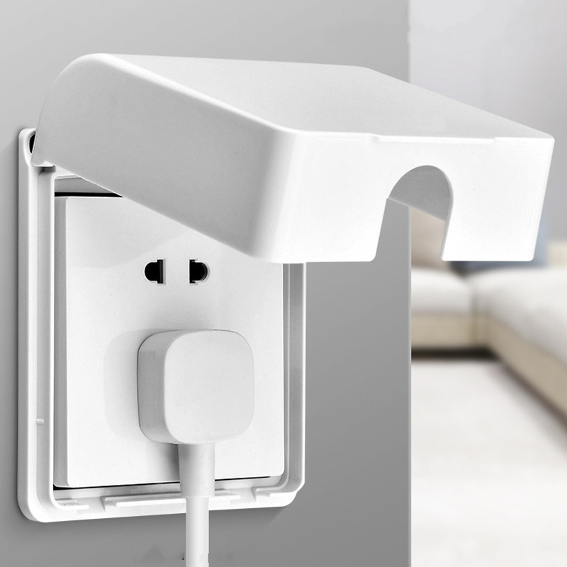 Isekleepuv 86 tüüpi seinakontakt veekindel kast naelavaba liimipasta Uksekellaplaadi paneel Kattelüliti Nupukaitse Kate