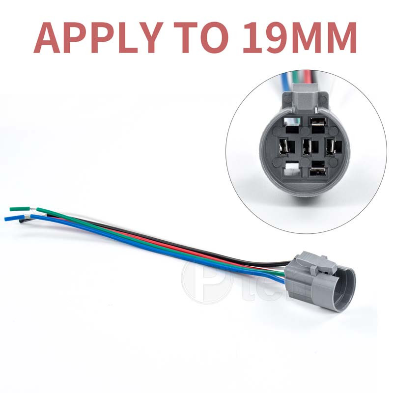 12mm 16mm 19mm 22mm 25mm kaablipesa metallist nupplüliti juhtmestiku jaoks 2-6 juhtmega stabiilse lambi valgusnupu vedrujuhe