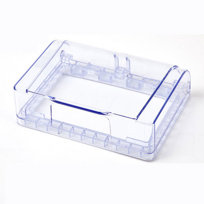 Tüüp 86/118 Kõrgendatud veekindel pritsmekast Vannitoa tarvikud Elektriline seinakontakti lüliti kaitsekate läbipaistev